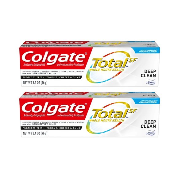 *Expired 2022* Qty (2) Colgate Total SF Toothpaste [Free If You Bundle $20+] - Picture 1 of 4
